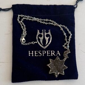 Hespera Silver Star Necklace